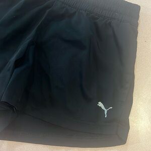 Black Puma Shorts Small